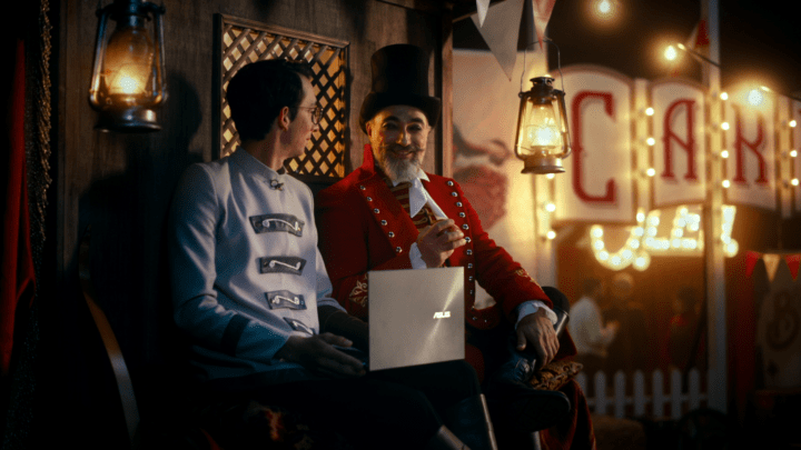 ASUS OLED Reklamı – Oyuncular, Lansman